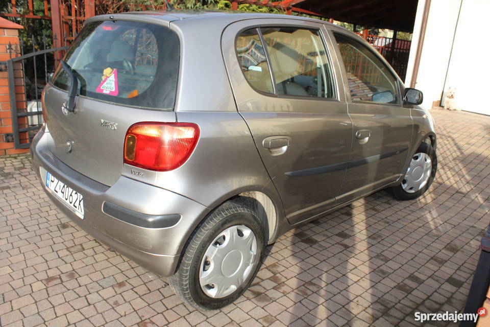 Toyota Yaris 5d 10 klima ABS CD Luboń