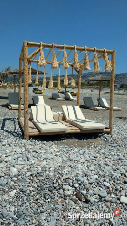 Leżanka i Huśtawki plażowe ogrodowe knajpy lubuskie Gubin