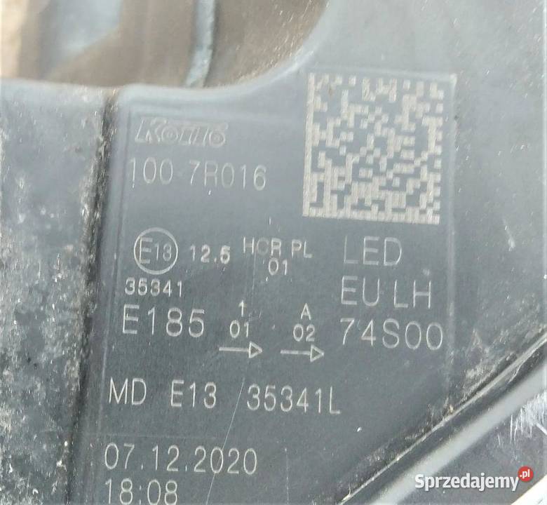 SUZUKI VITARA III 3 FULL LED LAMPA LEWA zachodniopomorskie