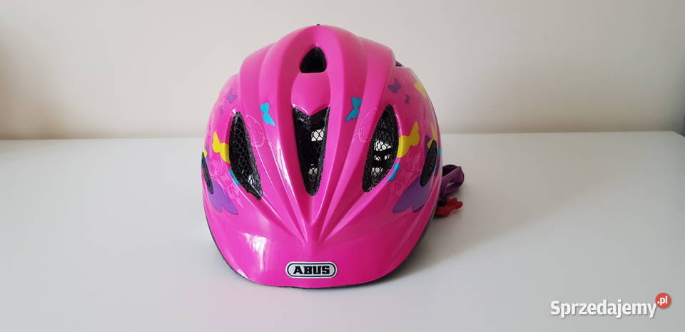 ABUS Kask rowerowy Rookie motylki różowy 5257 M Warszawa