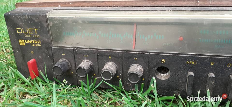 Unitra Diora DSP 301 Duet amplituner radio tuner Tuszkowo