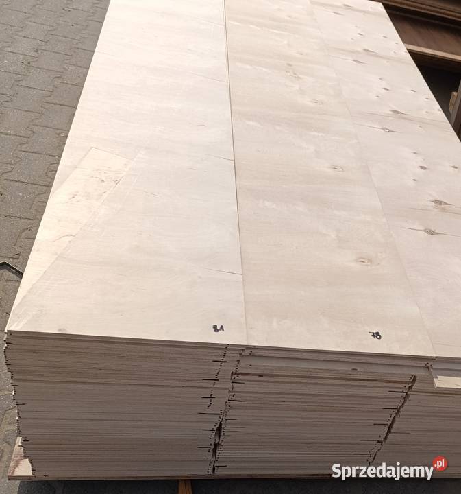 SKLEJKA surowa pasy 65mm 405mm x 2250mm