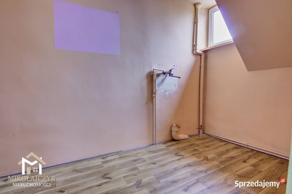 Pół domu dwa mieszkania Struga garaż ogródek Nieruchomości warmińsko-mazurskie Bartoszyce