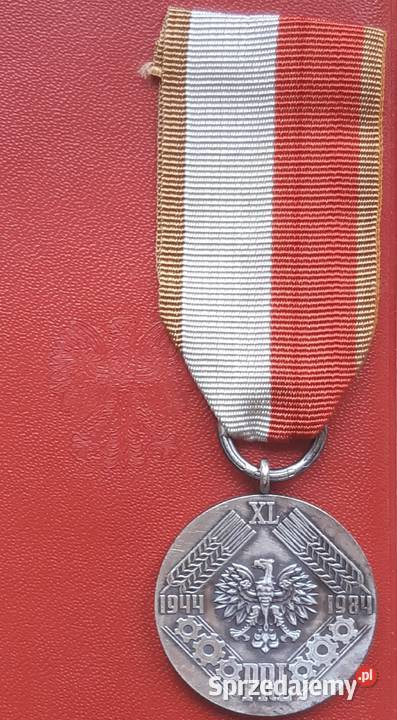 Medal 40lecia Polski Ludowej Rypin