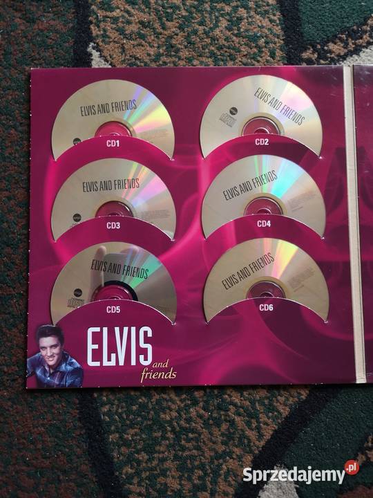 Płyty CD Album Elvis Presley i przyjaciele Gdańsk