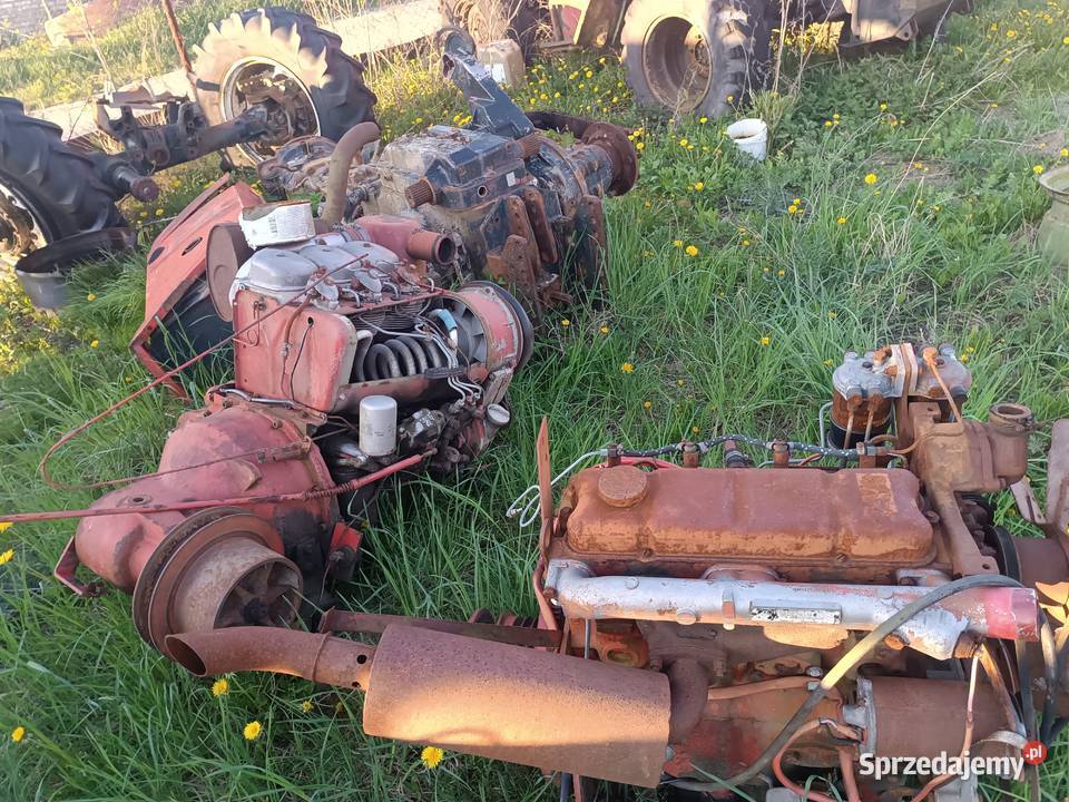 Silnik Deutz 34 cylindrowy przekładnia katowa