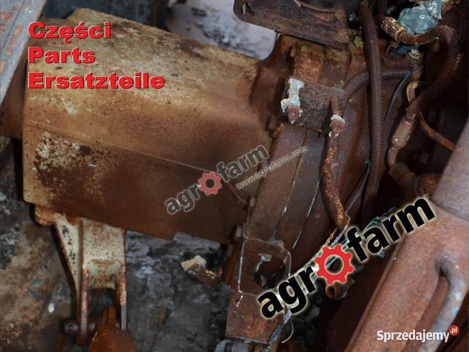 Valtra N123 części skrzynia biegów most przedni Byków