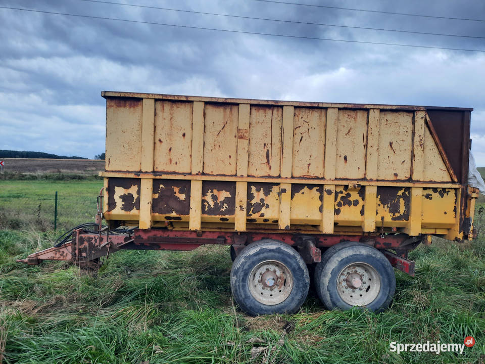 Przyczepa wywrotka rolnicza PRASTBRO T74 (11/13 ton ładowno…