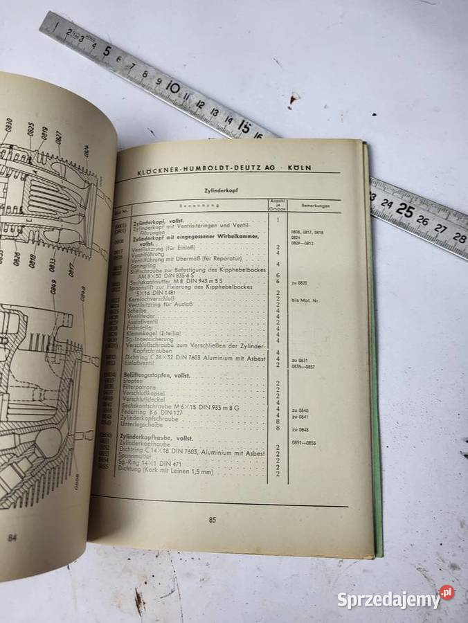 INSTRUKCJA I KATALOG CZĘSCI DO DEUTZDIESELMOTOR śląskie Rybnik