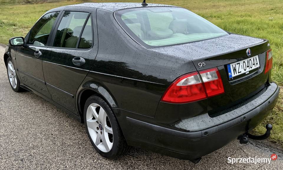 SAAB 95 salon Bezwypadkowy NISKI PRZEBIEG czujnik deszczu 9-5 Warszawa sprzedam