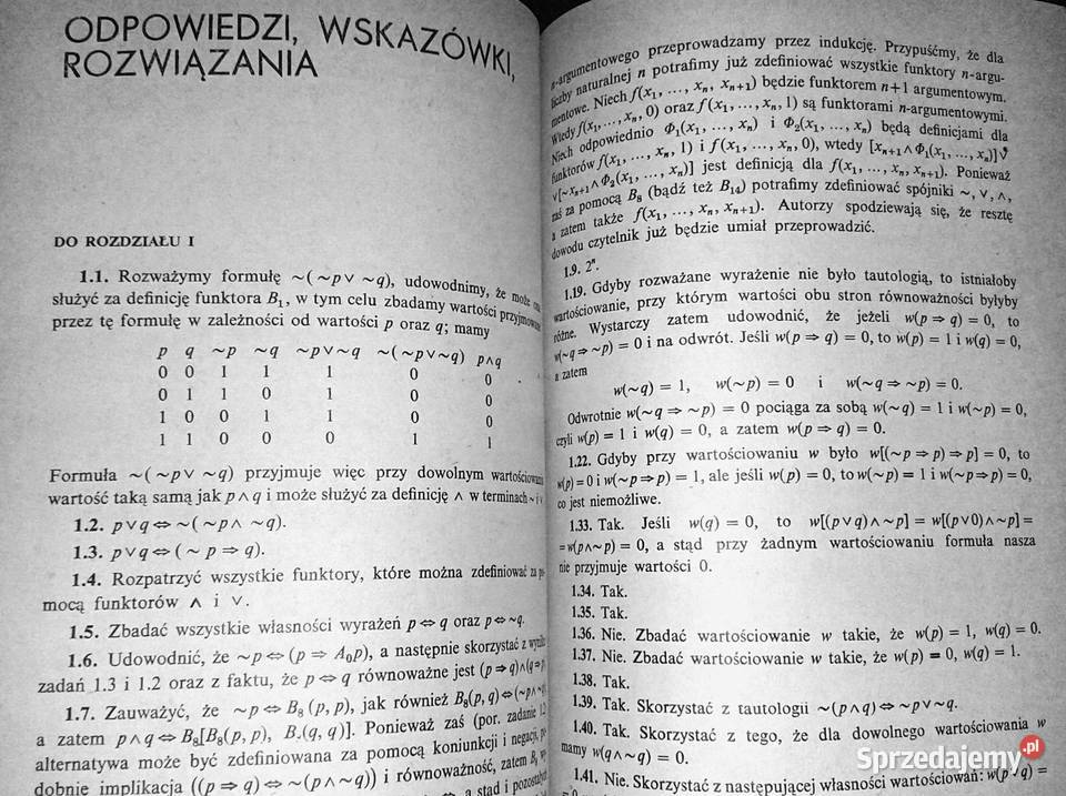 Elementy logiki i teorii mnogości w zadaniach miękka Pozostałe Chełm