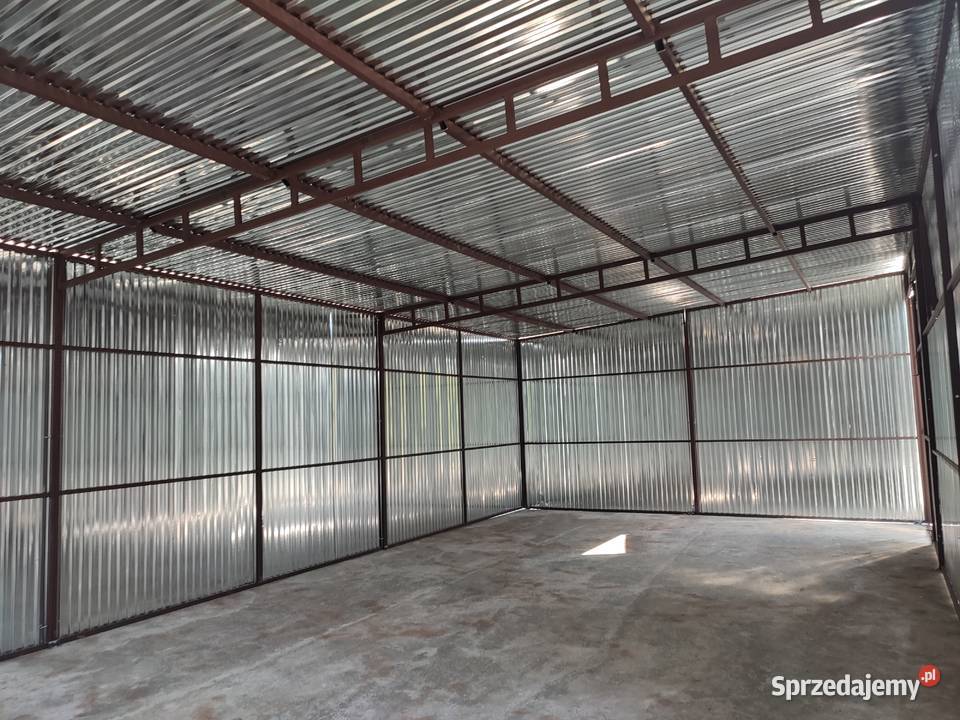 Garaż Blaszany Ocynkowany 12x6 Magazyn Hala Jędrzejów