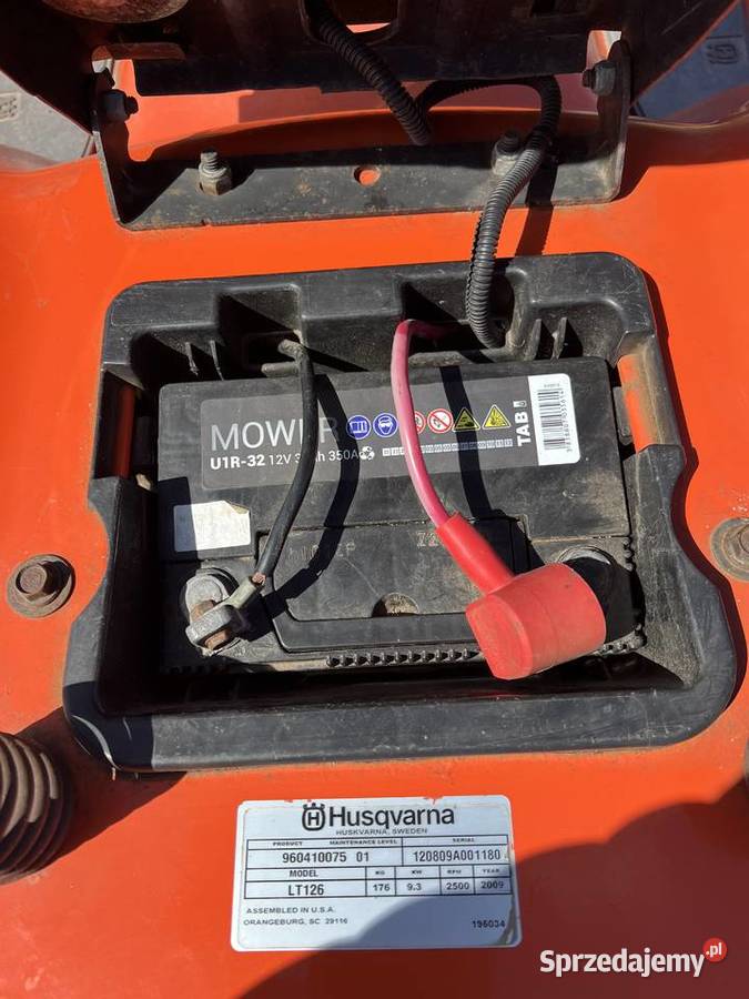 Traktorek kosiarka Husqvarna LT 126 z przyczepką sprzedam