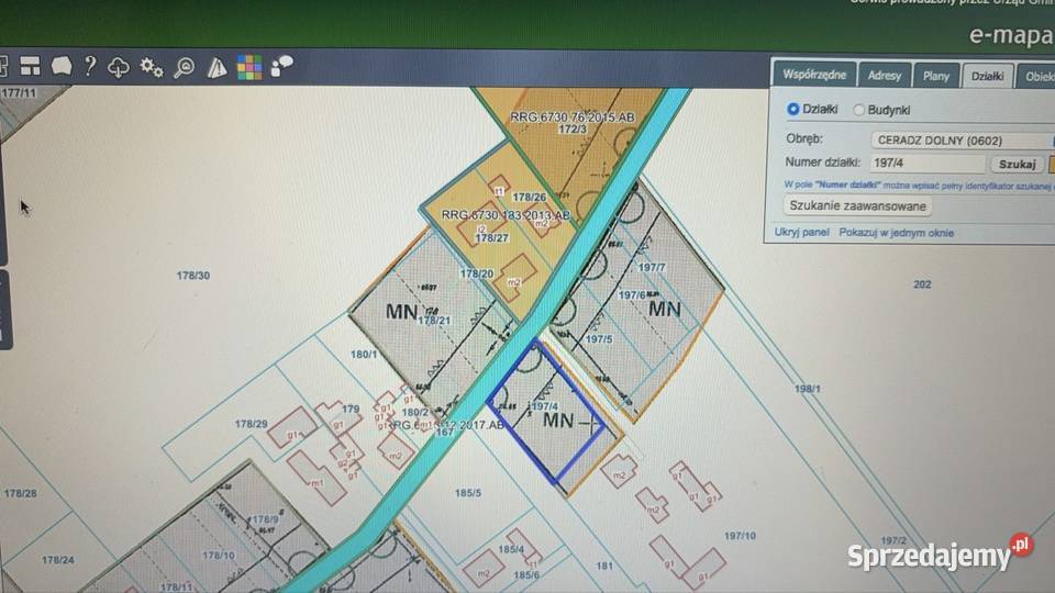 Działka budowlana 1386m2 1974 Ceradz Dolny MPZP wielkopolskie
