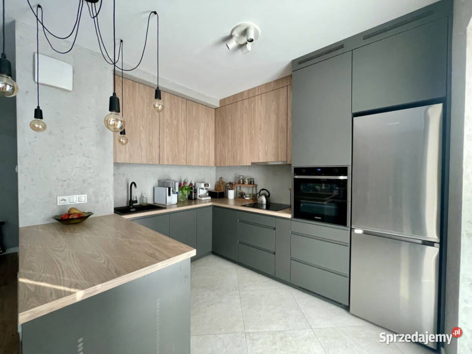 Soft loft z widokiem na panoramę Warszawy Warszawa