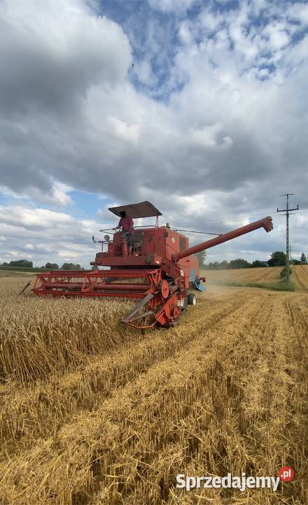 Sprzedam kombajn Bizon Z056 i ścinarkę do fasoli Żuków