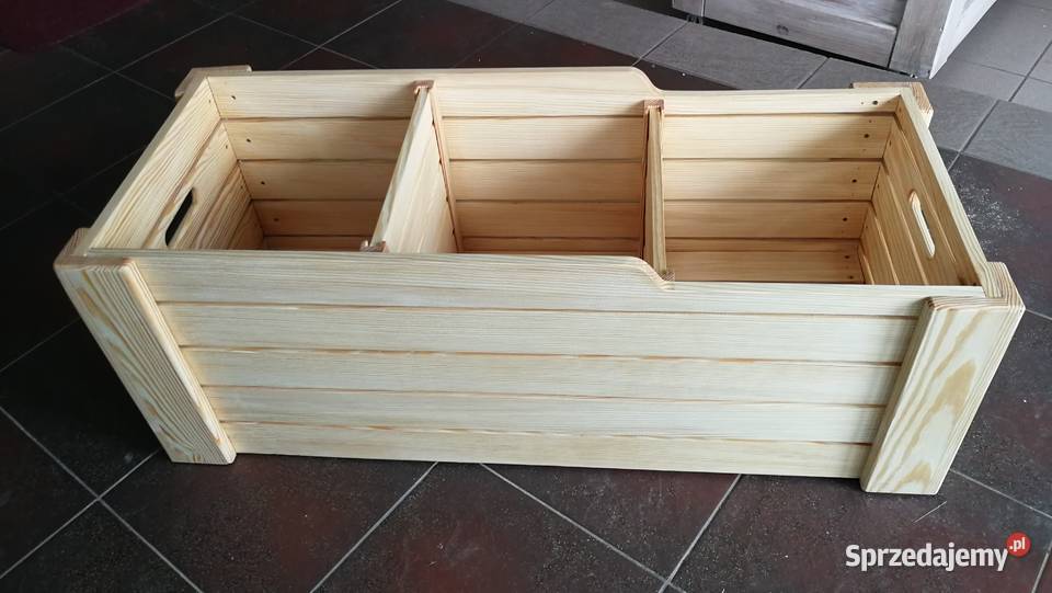 Skrzynka na winyle duża 170 płyt potrójna z Radków