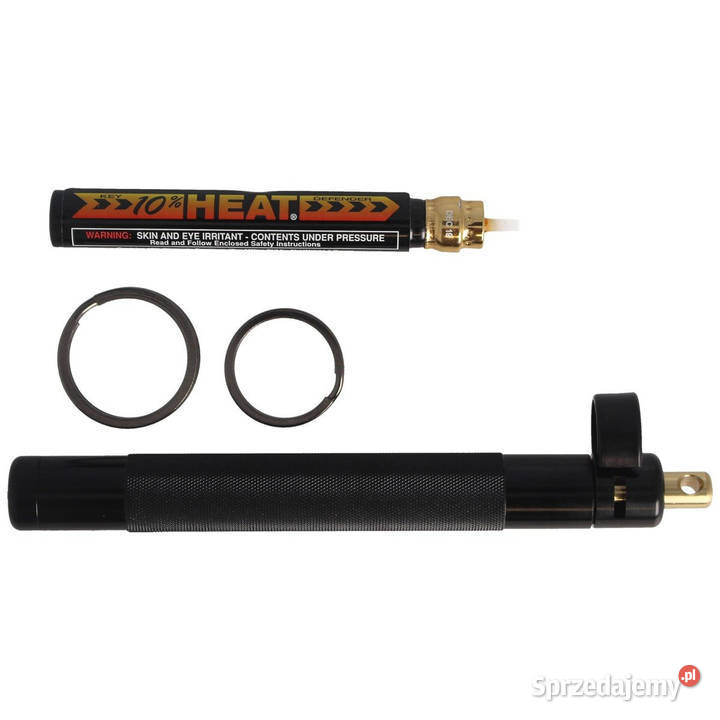 Kubotan z gazem OC ASP Key Defender 575 Black Warszawa