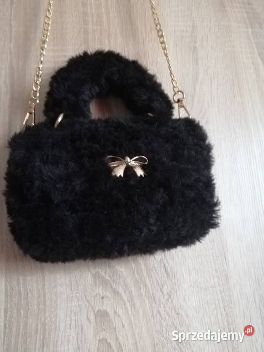 Torebka mała czarna do ręki i ramię Katowice sprzedam