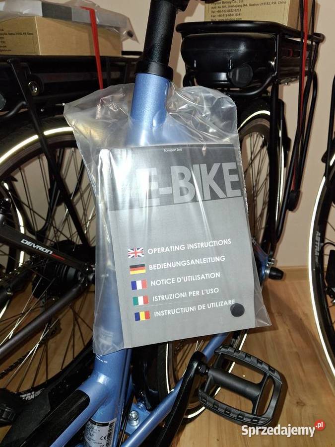 Nowe rowery elektryczne Devron męskie i damskie mazowieckie Warszawa