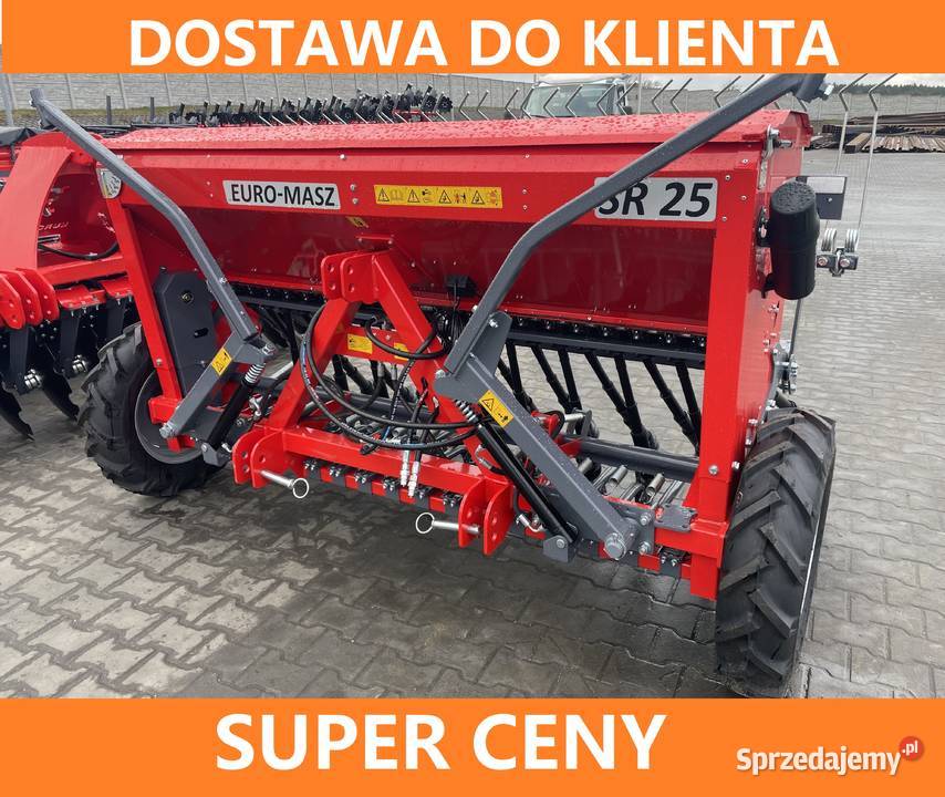 Siewnik Zbożowy EuroMasz Euromasz 25m 27m 30m Rolnictwo