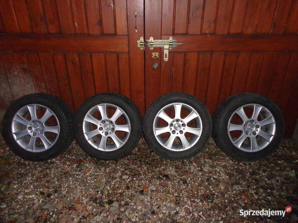 Felgi aluminiowe 5x108 z oponami zimowymi 21555 Ostróda