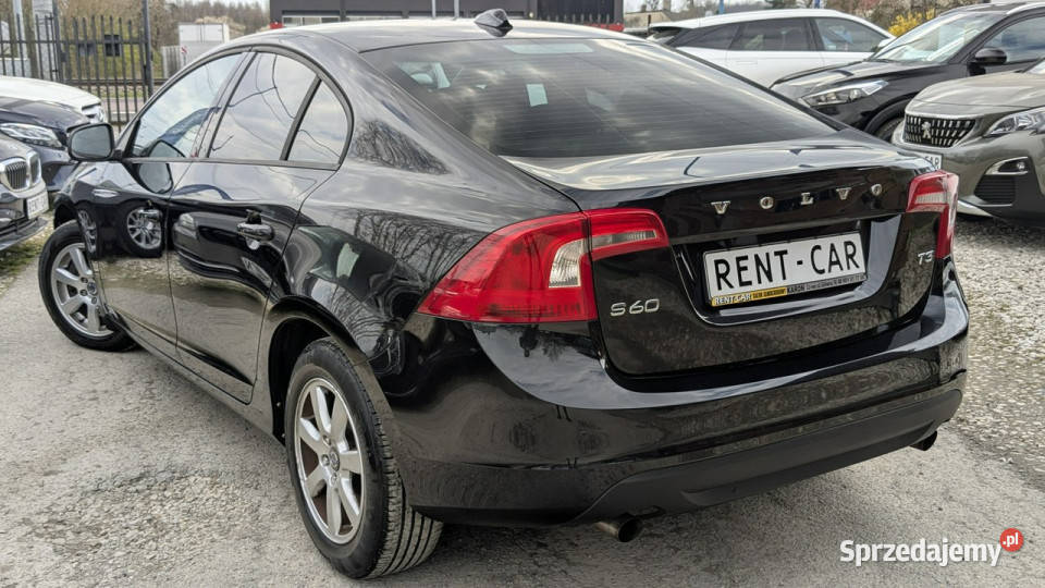 Volvo S60 16T3 150OPŁACONY Bezwypadkowy czarny Volvo Częstochowa sprzedam