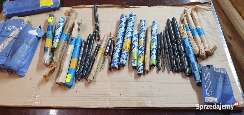 Wiertła Kręte DIN8037 Ostrza Z Węglika Dom i Ogród lubelskie Szczebrzeszyn