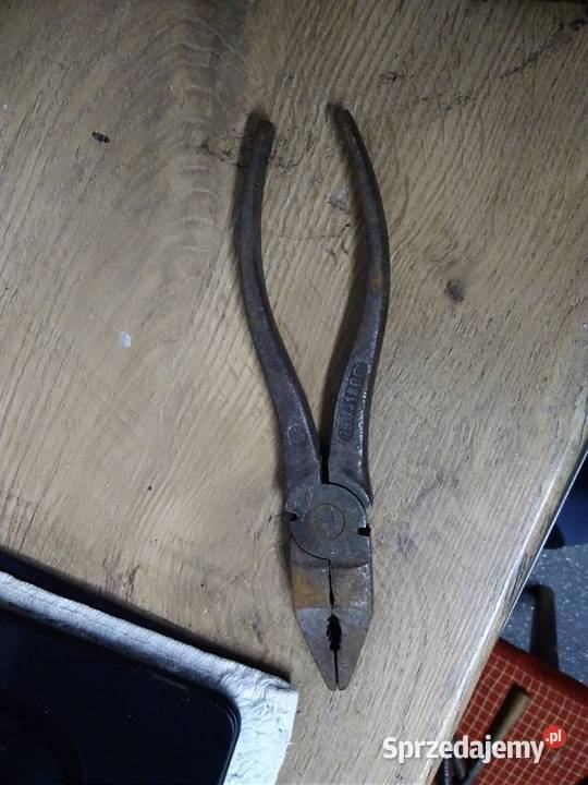 Dwie sztuki starych zabytkowych Cęgów Kombinerek Słupsk