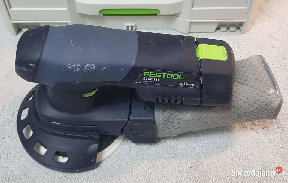 Festool ETSC 125 Li 31 Set Szlifierka Szlifierki mimośrodowe Szlifierki mimośrodowe