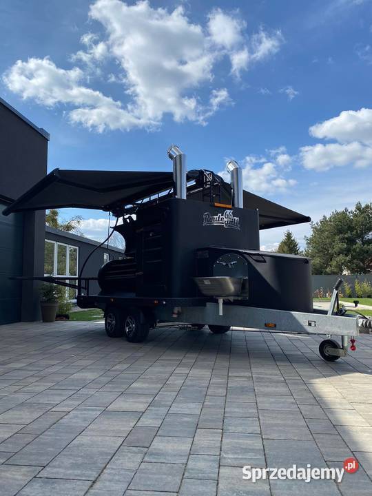 smoker bbq mobilny grill grill do restauracji wielkopolskie Golęczewo