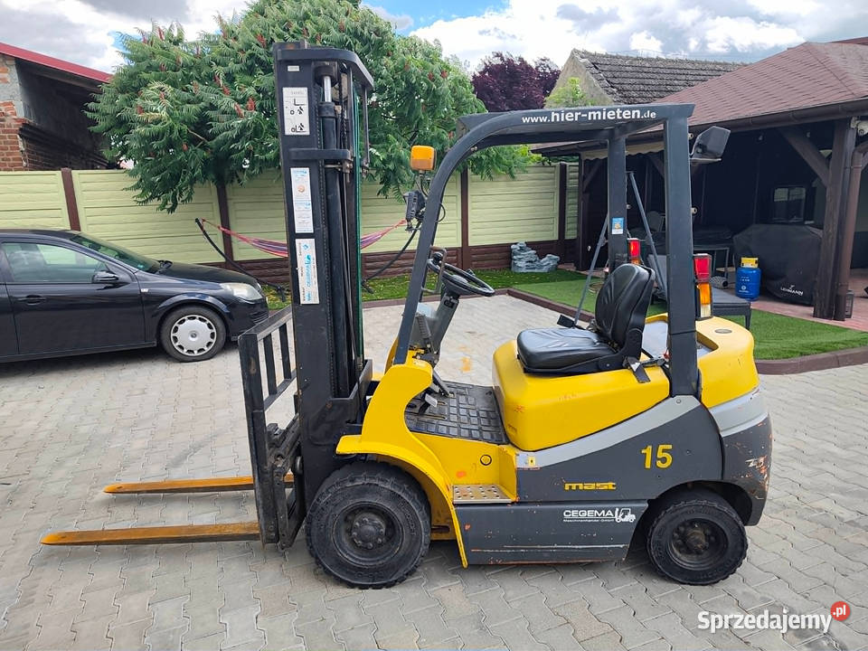 Wózek widłowy Diesel Mast Explorer FD15T 2009r Strzyżew