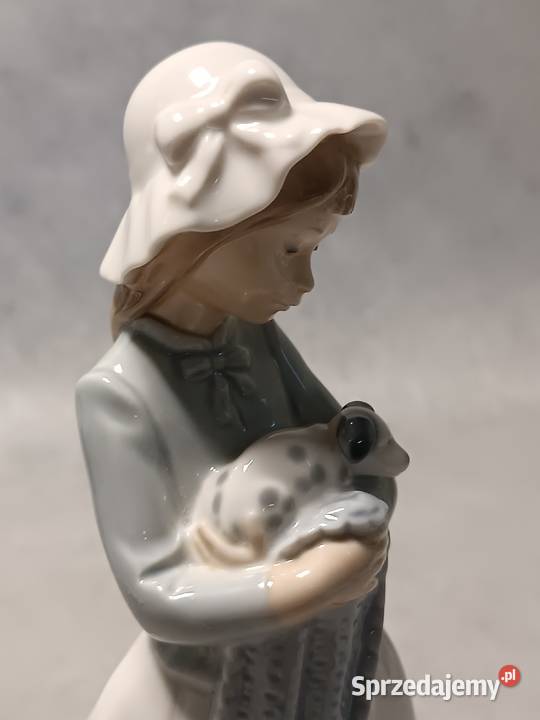 LLADRO NAO 241 Mój szczeniak Sweet Girl My Pupy Porcelana i szkło Gdańsk