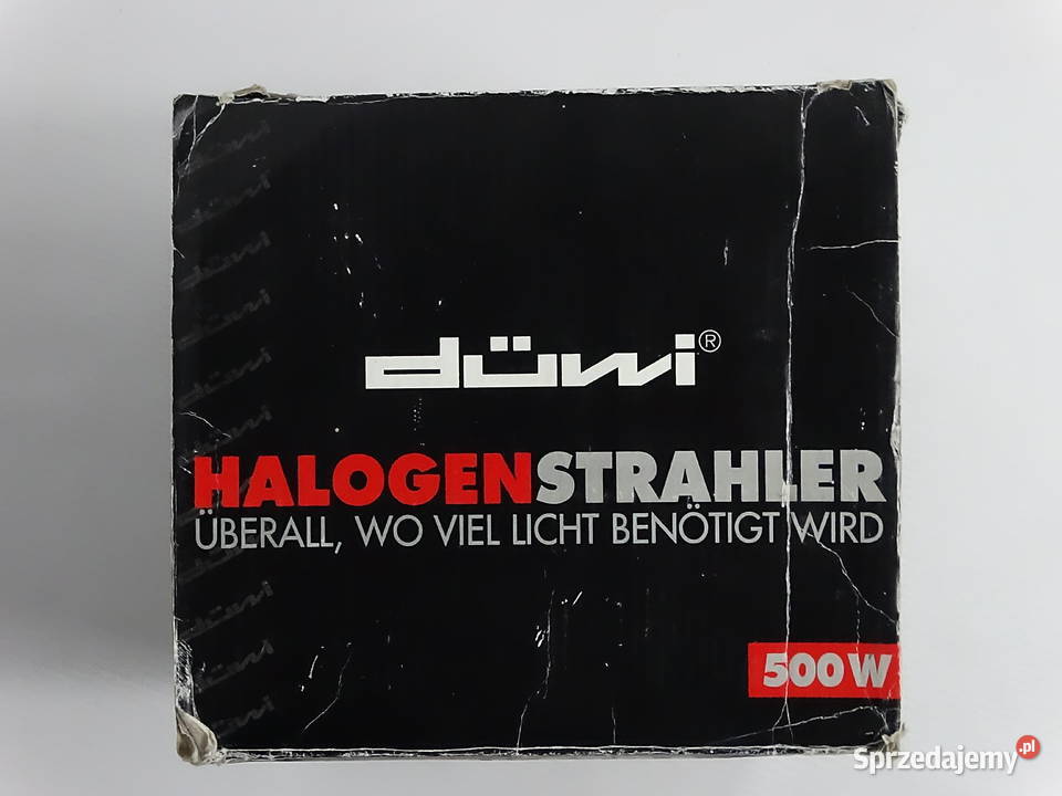 NOWY Reflektor Halogenowy dwi 500W Klasyk lubelskie Biłgoraj