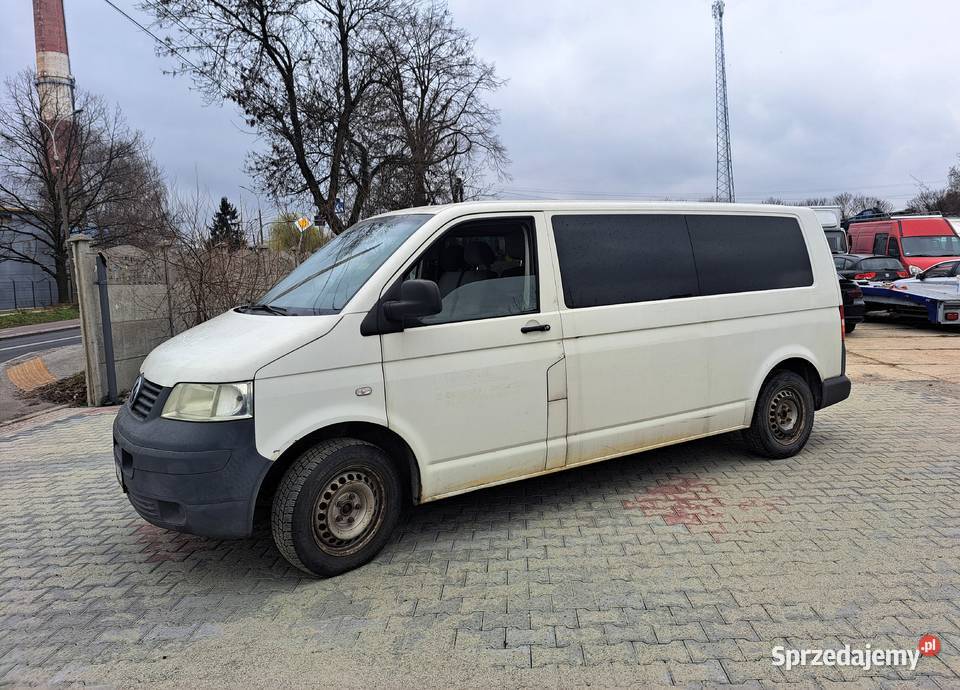 Volkswagen Transporter Long 9osobowy nieuszkodzony śląskie Bielsko-Biała