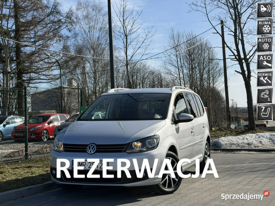 Volkswagen Touran 20 TDI 140 7 OSOBOWY Tempomat warmińsko-mazurskie Mrągowo