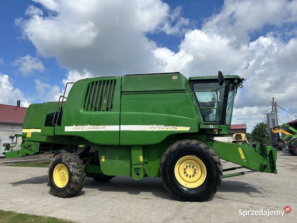 John Deere 9540 cws Poziomowanie sit Zbożowe Łysakowo