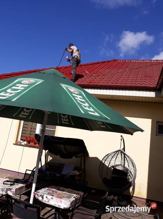 Mycie malowanie dachów Usługi dekarskie