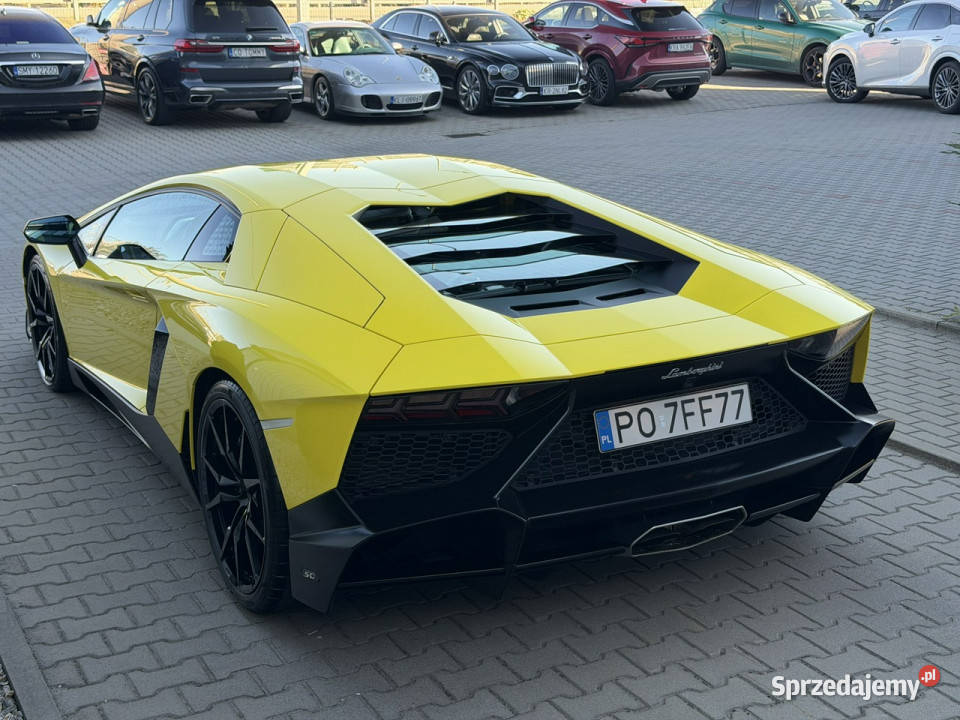 Lamborghini Aventador 50 Anniversario 100 sztuk autoalarm Węgrzce