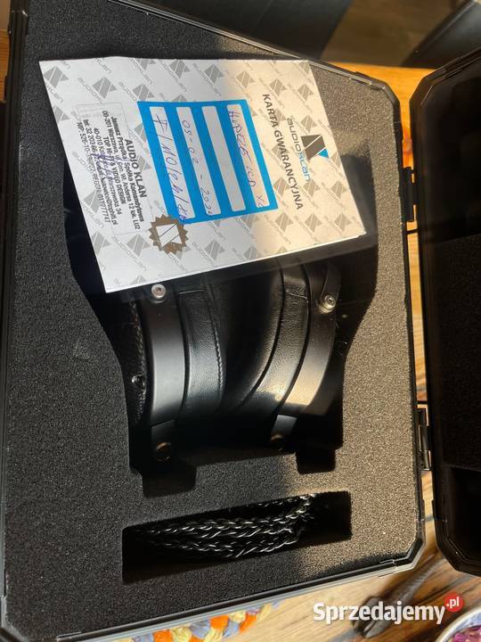 Słuchawki planarne Audeze LCD XC Carbon Cup Tychy sprzedam