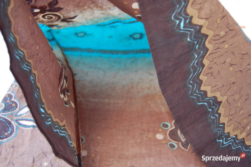 Spódnica midi rozkloszowana turkus brąz Drapers brązowy/beżowy Lublin