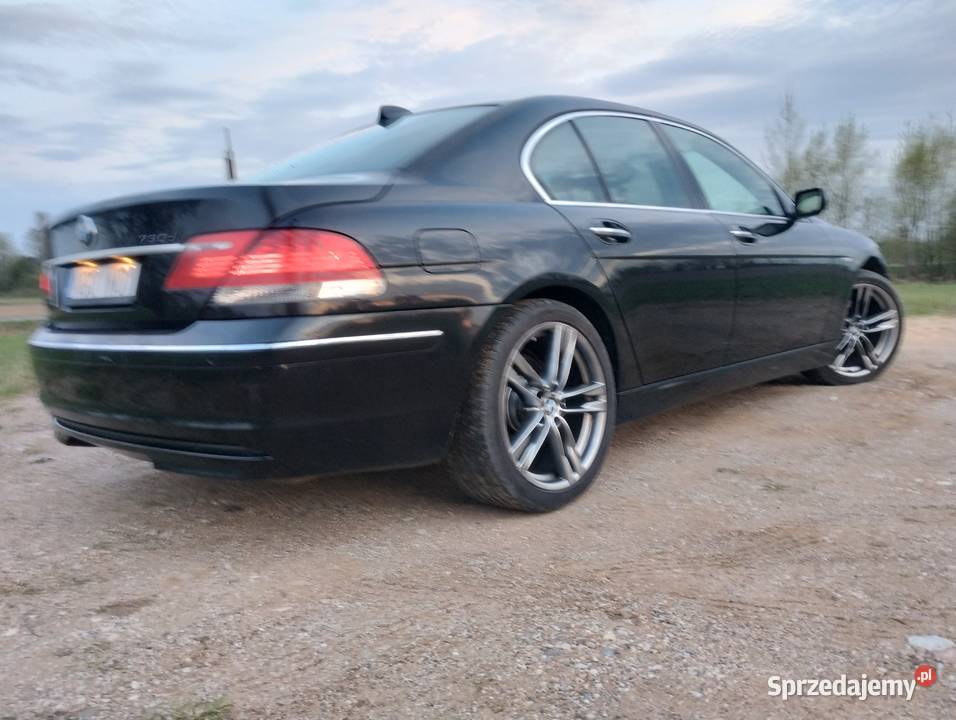 Bmw E65 wyposażenie 30d lift nieuszkodzony Gołdap