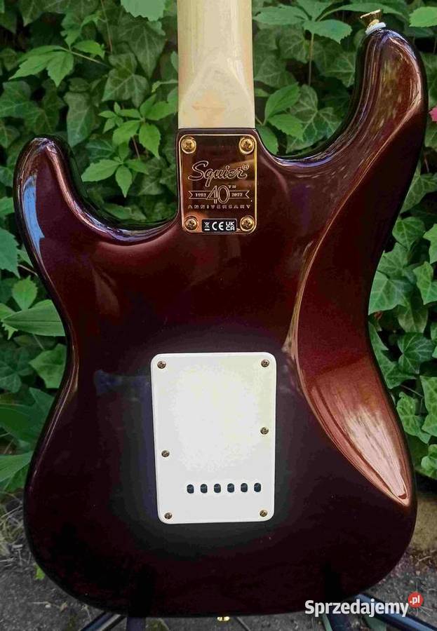 Nowa gitara Squier 40th Anniversary Stratocaster łódzkie