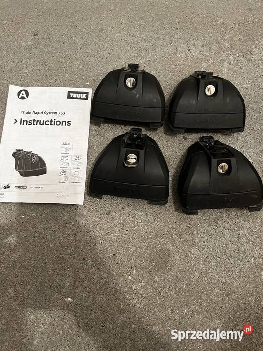 Stopy Thule 753 plus kit do Volvo V60 Toruń