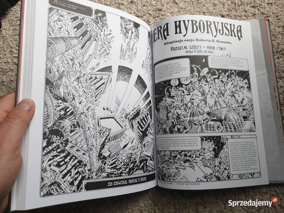 CONAN BARBARZYŃCA kolekcja tom 6 Ludzie Czarnego