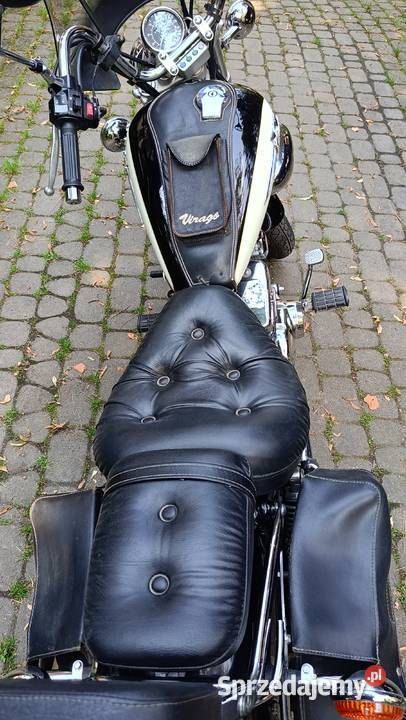 Virago 125 2001 przebieg 15500 wersja DX sakwy małopolskie Kraków sprzedam