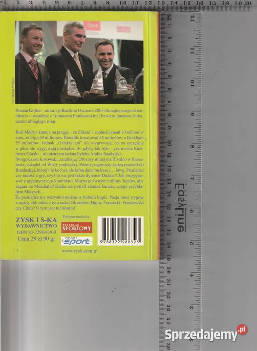 Żądza piłkarskiego pieniądza Roman Kołtoń Pruszków