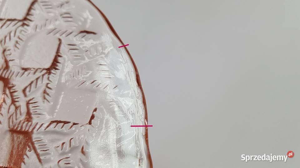 Patera 6 talerzyków Kratka Plecionka Ząbkowice śląskie