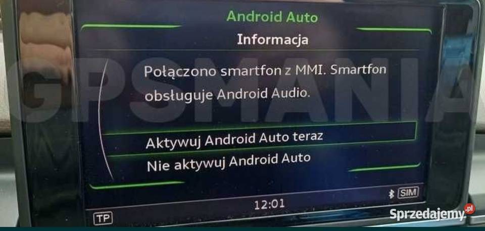 Mapy Audi S4 A5 A6 A7 Q2 Q5 Q7 MIB2 4G MHI2 Łódź sprzedam