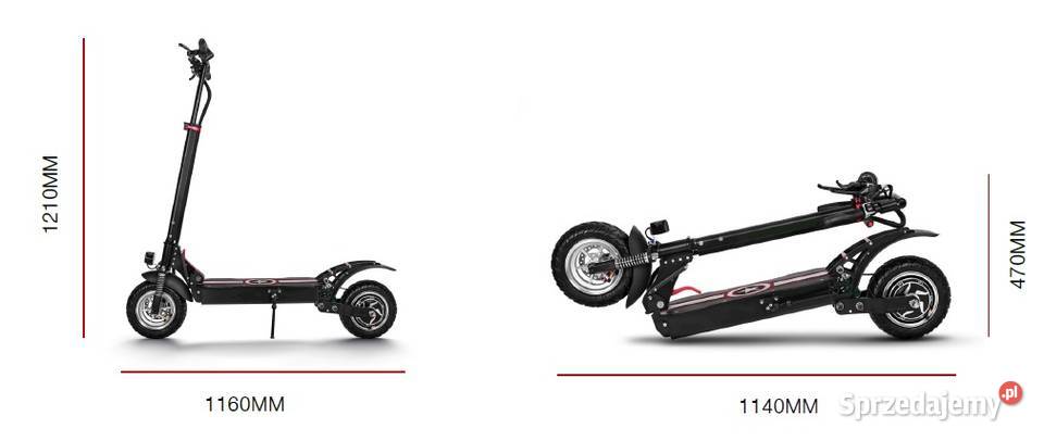 LANGFEITE L8S silnik 2 x 800 W 2 x 1200 W Grodzisk Mazowiecki